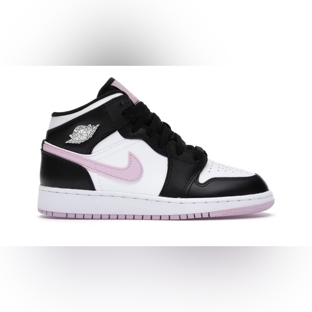 2021 Air Jordan 1 Mid TD 'White Light Arctic Pink' 7c
